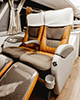 charter bus interior