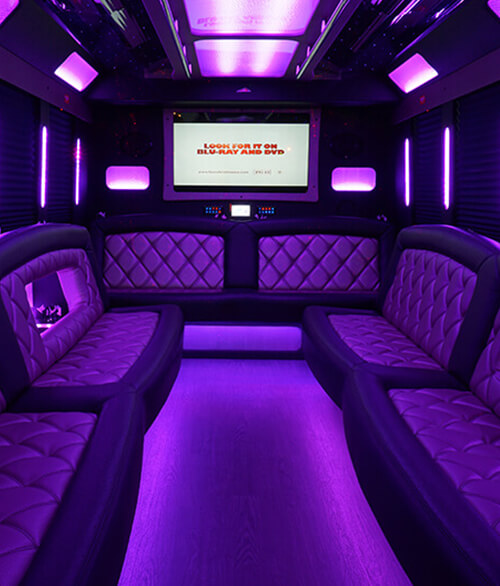 inside a party bus