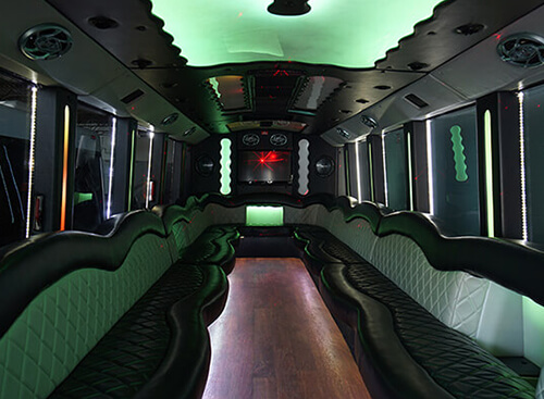 luxury party bus