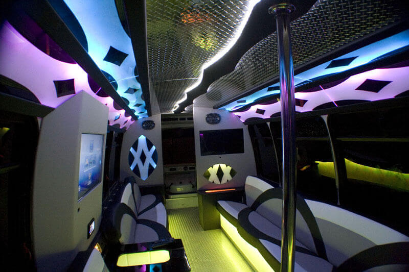 Quincy party bus rentals